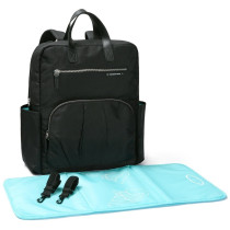 Little Story Manhattan Diaper Bag Black