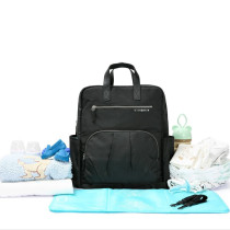 Little Story Manhattan Diaper Bag Black