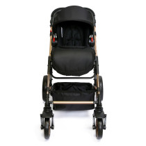 Teknum 3 in 1 Pram stroller - Wine + Infant Car Seat