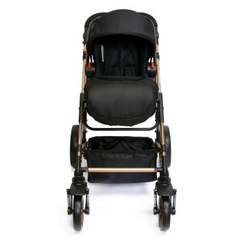 Teknum 3 in 1 Pram stroller - Grey + Infant Car Seat
