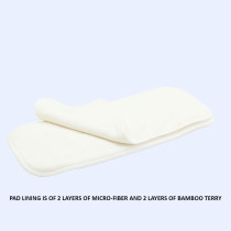 Little Story - New Born Reusable Diaper Inserts - Small - Set of 2