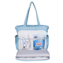 Little Story Westchester Diaper Bag - Blue