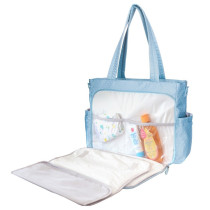 Little Story Westchester Diaper Bag - Blue