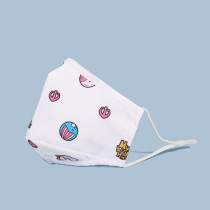 Nohoo Kids Re-usable Face Mask  - White