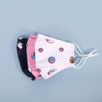 Nohoo Kids Re-usable Face Mask - Panda - Blue 