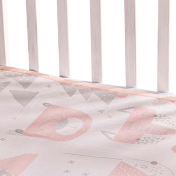 Sunveno-Baby Mattress Protector Multipurpose Mat-Pink-L