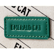 Emerald Cat Crossbody Bag - Green