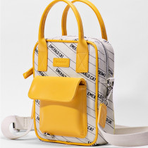 Emerald Cat Crossbody Bag - Yellow