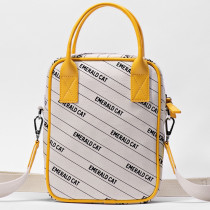 Emerald Cat Crossbody Bag - Yellow