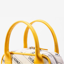 Emerald Cat Crossbody Bag - Yellow