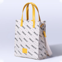 Emerald Cat Fashion Tote Bag - Yellow