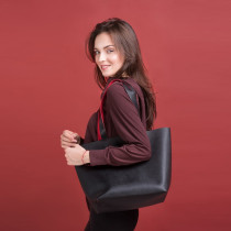 Alameda Carry-All Handbag - Black