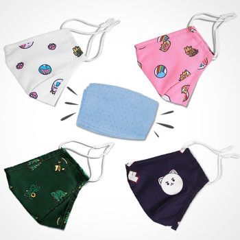 Nohoo Re-usable masks set of 4+12 Filters