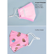 Nohoo Re-usable masks set of 4+12 Filters