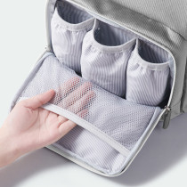 Sunveno Diaper Bag Corduroy - Grey