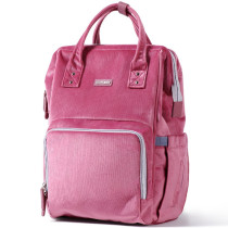 Sunveno Diaper Bag Corduroy - Pink