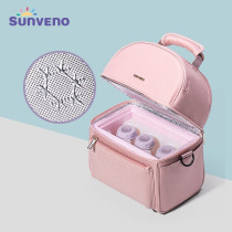 Sunveno - Insulated Lunch Bag wt Thermos Box - Pink