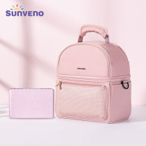 Sunveno - Insulated Lunch Bag wt Thermos Box - Pink