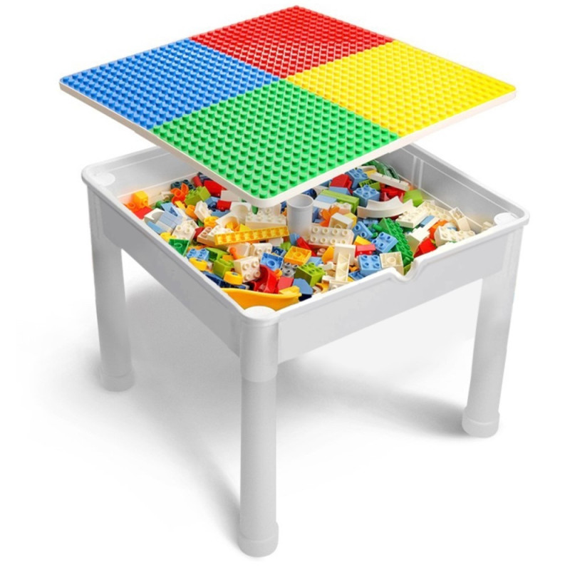 Little Story 4in1 Activity and Block Table w/t 350 Blocks - XL