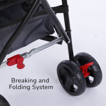 Teknum - Stroller & Diaper Bag- Yellow wave