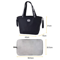 Little Story Best Time Ever Mommy Bag-Black