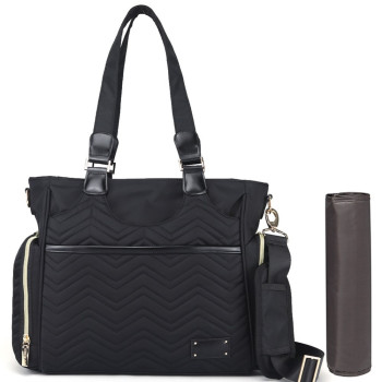 Little Story Matilda Diaper Bag-Black