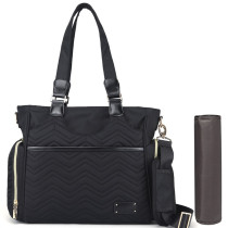 Little Story Matilda Diaper Bag-Black