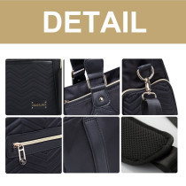 Little Story Matilda Diaper Bag-Black