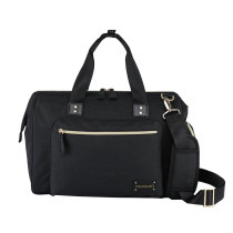 Little Story Zera Mom Dad Diaper Bag-Black