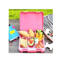 Nohoo Unicorn Bag + Bento Lunch Box-Pink