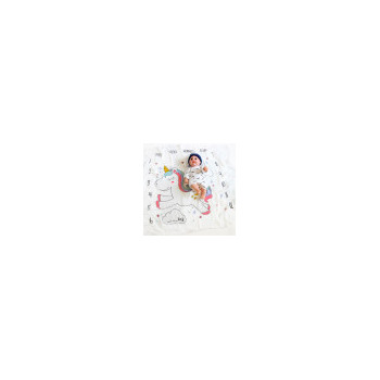 Little Story Unicorn Blanket - Milestone