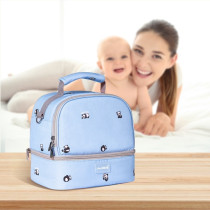 Eazy Kids Lunch box and Lunch bagÃ‚Â Set - Blue For All ages, Unisex (CM_SNEZ_LLLBTTTMB_BU)