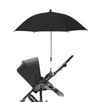 Teknum Universal Stroller Umbrella with Holder Clip Clamp, 360 Degree Rotatable - Black For All Ages, Unisex (TK_UMWC_BK)
