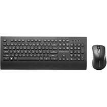 Promate Wireless Keyboard And Mouse, 2.4Ghhz Wireless Full-Sized Keyboard With Numeric Keypad, Wireless Mouse, Procombo-7 English
