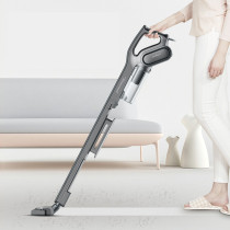 Deerma Dx700S 2 In 1 Handheld Vacuum Cleaner 600W Wired Lightweight Ultra-Quiet With 15Kpa Power & Blackhole Suction Technology - Black