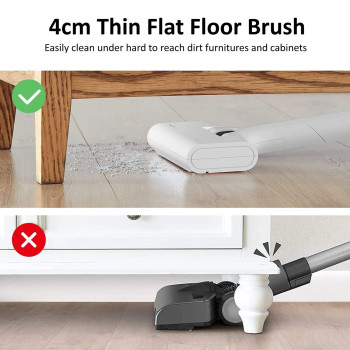 Deerma Vc01 Handheld Vacuum Lightweight Cordless Cleaner 8500Pa Strong Suction 30 Minutes Long Battery Life Type-C Charging 2200Mah 100Watts - White