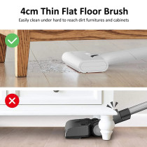 Deerma Vc01 Handheld Vacuum Lightweight Cordless Cleaner 8500Pa Strong Suction 30 Minutes Long Battery Life Type-C Charging 2200Mah 100Watts - White