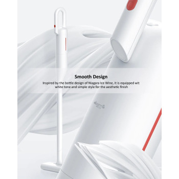 Deerma Vc01 Handheld Vacuum Lightweight Cordless Cleaner 8500Pa Strong Suction 30 Minutes Long Battery Life Type-C Charging 2200Mah 100Watts - White