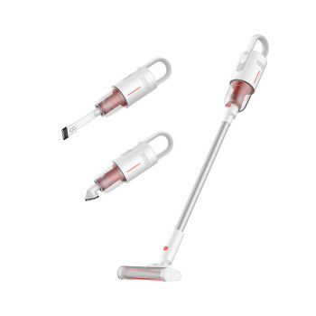 Deerma VC20 PLUS Handheld Cordless Vacuum Cleaner Brushing AutoVertical Stick Aspirator Vacuum Cleaners For Home Car 5500Pa 3000rpm 160W Power - White