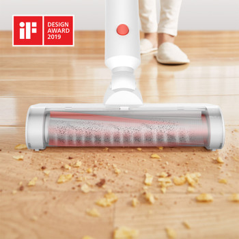 Deerma VC20 PLUS Handheld Cordless Vacuum Cleaner Brushing AutoVertical Stick Aspirator Vacuum Cleaners For Home Car 5500Pa 3000rpm 160W Power - White