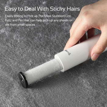 Deerma Mq811Y Portable Lint Remover Wireless Hair Ball Trimmer For Sweater Clothing 7000Rmin Motor Fuzz Shavers - White