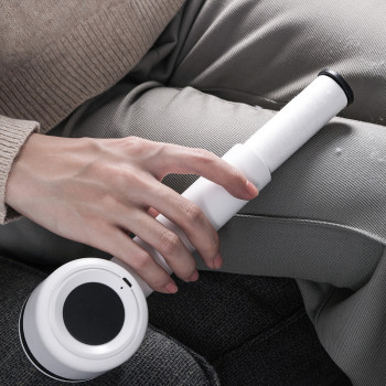 Deerma Mq811Y Portable Lint Remover Wireless Hair Ball Trimmer For Sweater Clothing 7000Rmin Motor Fuzz Shavers - White