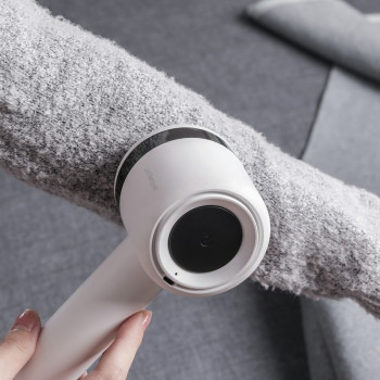 Deerma Mq811Y Portable Lint Remover Wireless Hair Ball Trimmer For Sweater Clothing 7000Rmin Motor Fuzz Shavers - White
