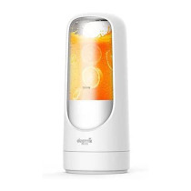 Deerma Nu30 Mini Portable Wireless Juicer Blender Sport Juice Cup With 300Ml Capacity Double-Click Safety Lock Stainless Steel Blade 16000Rpm - White