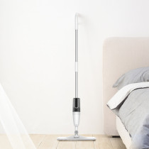 Deerma Tb500 Water Spray Mop Carbon Fiber Dust Collector 360 Degree Rotating 350Ml Tank Waxing Mop - White