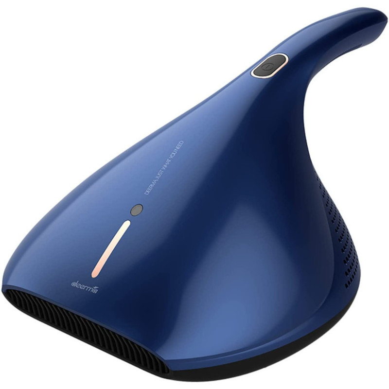 Deerma Cm818 Handheld Dust Mite Vacuum Cleaner Dust Mites Remover With Uv Sterilization 13000Pa Vacuum For Bed And Sofa Hepa Filtration 450W - Blue