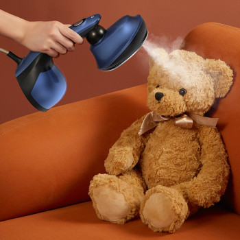 Deerma Hs300 2 In 1 Portable Multifuntion Garment Steamer Sterlize & Remove Mites Dual-Core Dual-Channel Hot Air Channel 1000W Pulse Steam - Blue