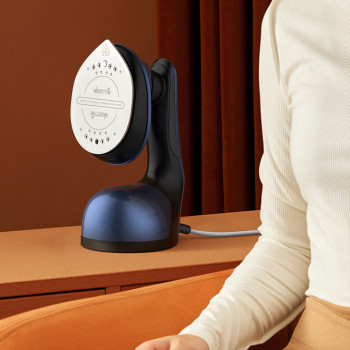 Deerma Hs300 2 In 1 Portable Multifuntion Garment Steamer Sterlize & Remove Mites Dual-Core Dual-Channel Hot Air Channel 1000W Pulse Steam - Blue