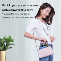 Bomidi M1 Portable Mini Massage Gun With High Torque Motor & 4 Unique Attachments 2500Mah Long Battery Life Type-C Charger - White