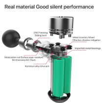 Bomidi M1 Portable Mini Massage Gun With High Torque Motor & 4 Unique Attachments 2500Mah Long Battery Life Type-C Charger - White